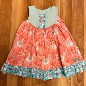 Eleanor Rose Swan dress